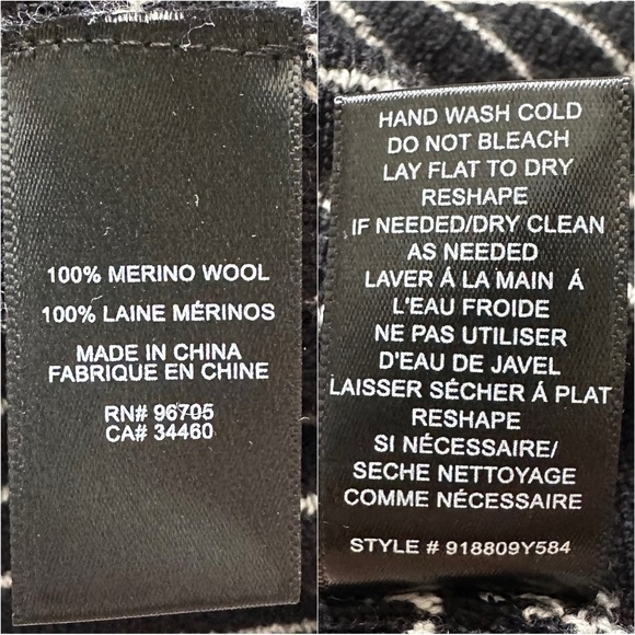 Rebecca Taylor Sweater Mock Neck Ruffle Turtleneck 100% Merino Wool Pullover L - Picture 9 of 12